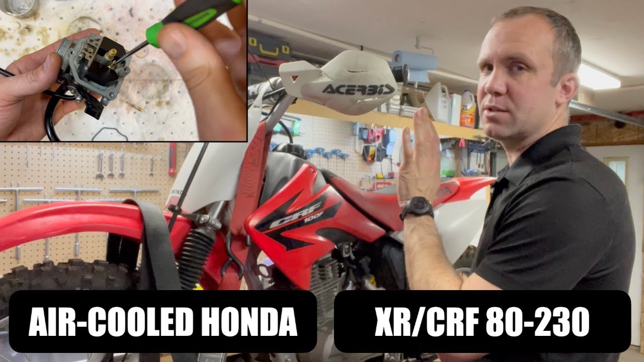 Как почистить карбюратор на Honda с воздушным охлаждением