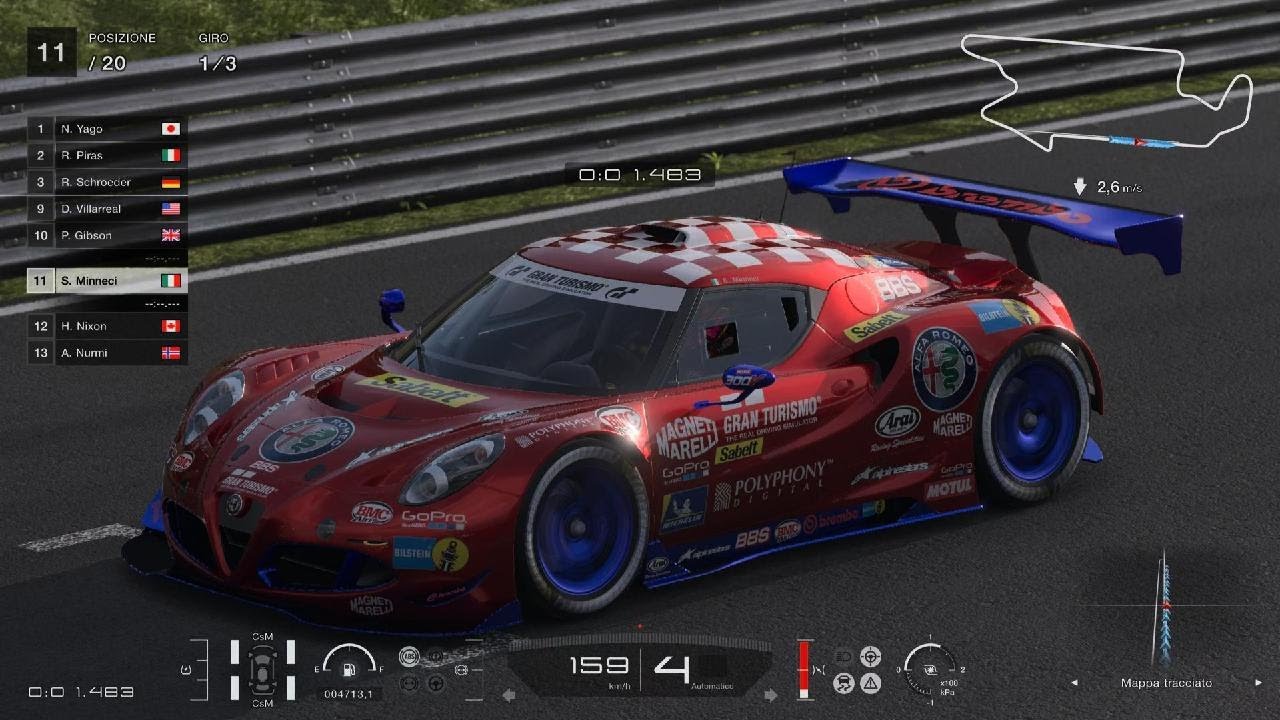 Gran Turismo 7 | Trial Mountain | Alfa Romeo 155 | GT4