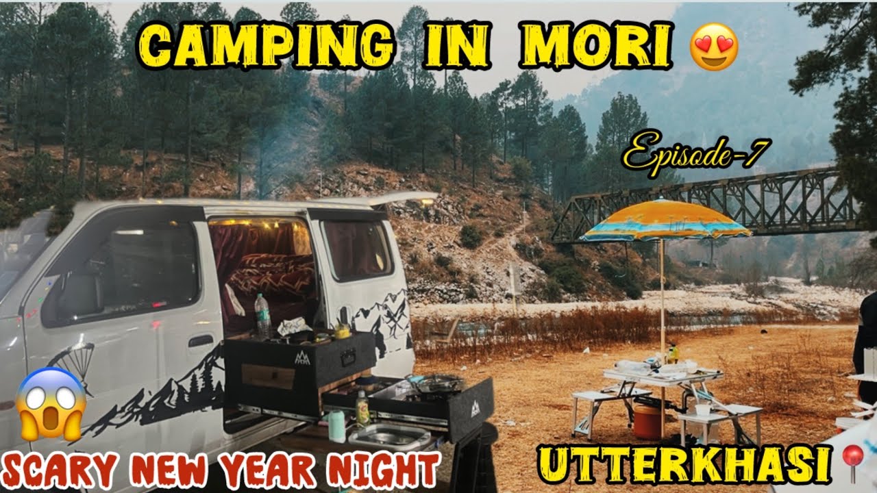 ||🚘CAMPING IN MORI utterkashi 🏕️|| 200 hour in our campervan🚘 #challenge  #youtubevideo #viralvideo 