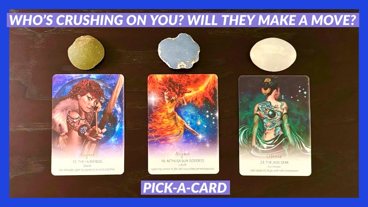 😍🥰Who’s Got A Crush On You? What Do They Like Best? Will They Make A Move?❤️Pick-A-Card❤️