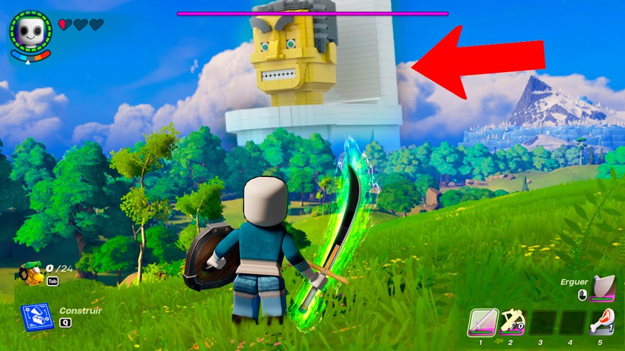 Eu Fiz as Coisas Mais INSANAS no Lego FORTNITE!