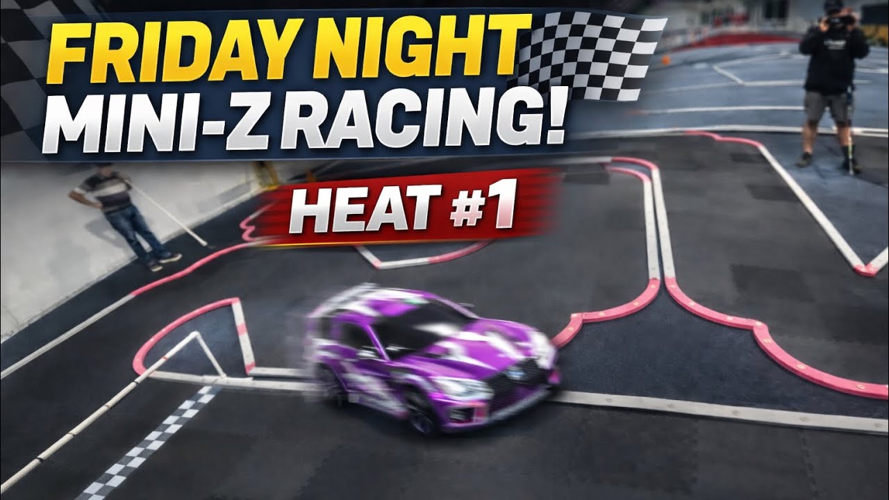 Action packed Heat Race #1 (watch till the end) It was close!