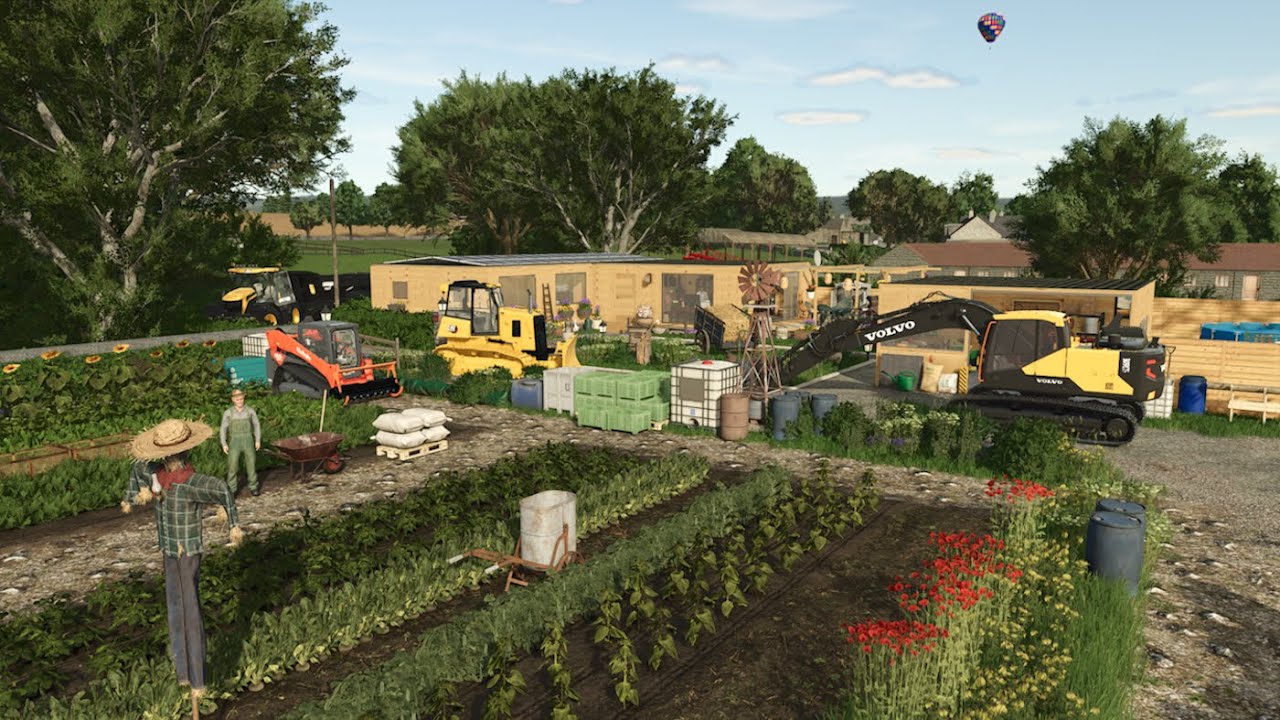 Rénovation Terrassement du potager Calmsden Farm | Farming Simulator 25 Episode 2