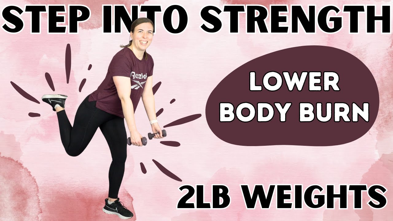 ONE MILE LOWER BODY WALK | STEP INTO STRENGTH: DAY FOUR (Two Pound Weights)
