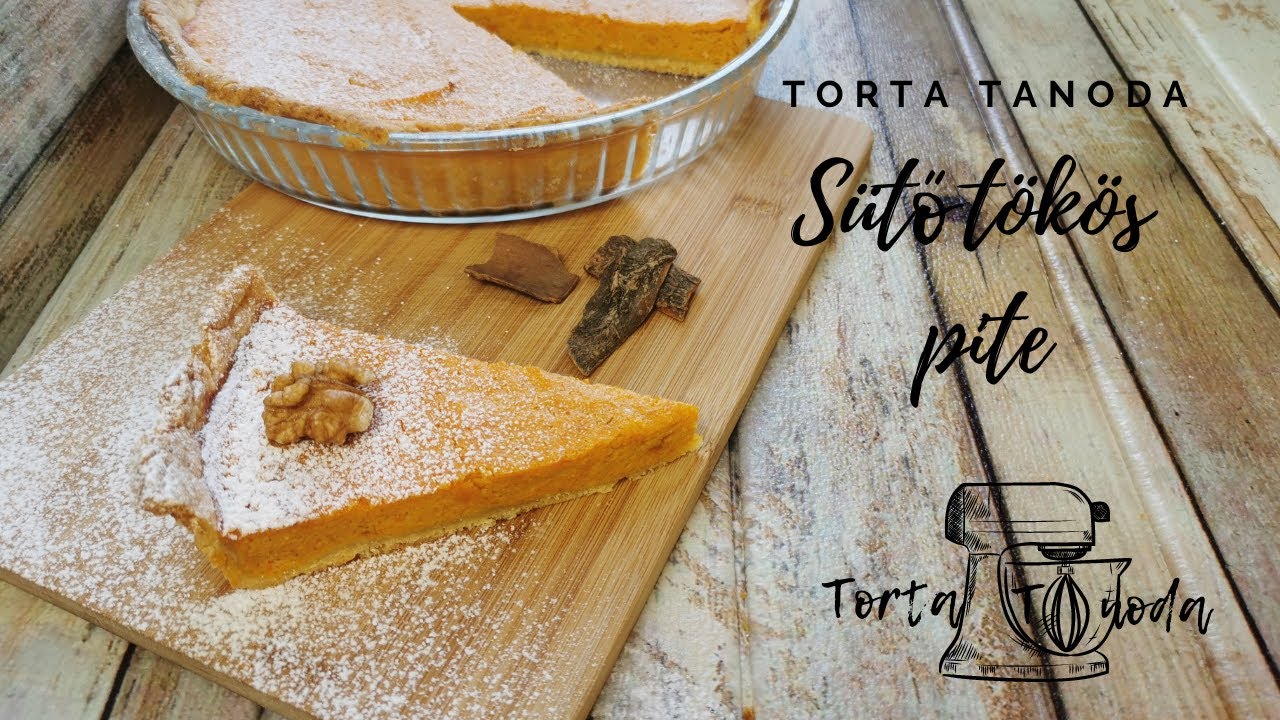 Sütőtökös pite recept 🥧🍂🎃Őszi Recept Sütőtökös Torta Recept