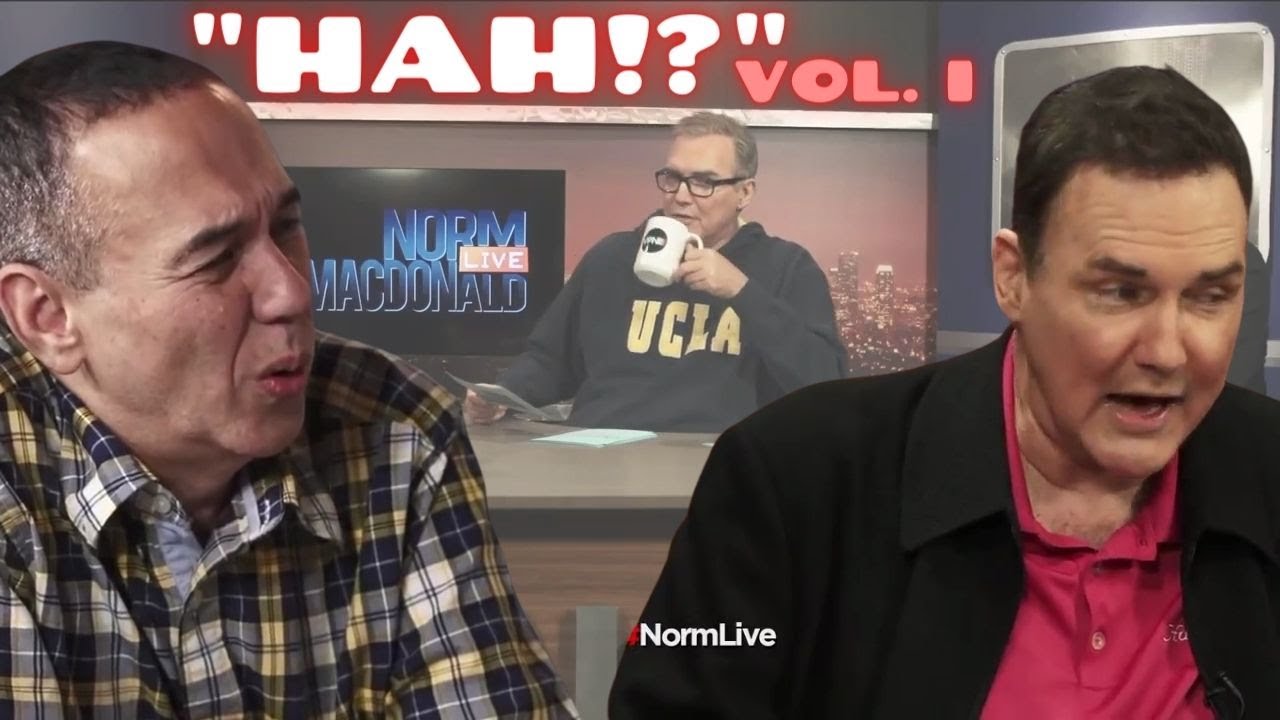 Norm Macdonald saying HAH!? vol. 1