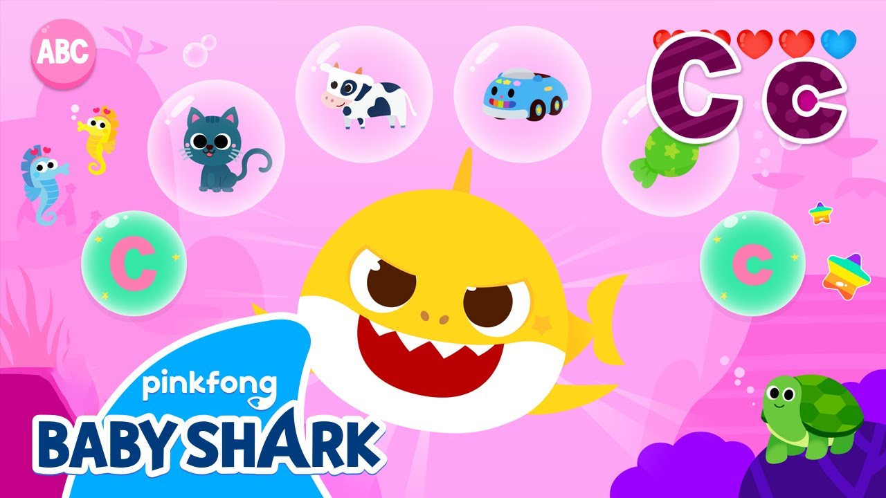 Learn ABC with Baby Shark! | Alphabet C | Phonics | Baby Shark Doo Doo Doo | Baby Shark Official