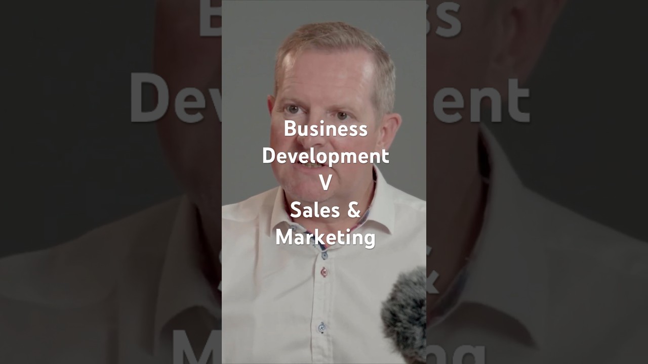Is business development the same as sales and marketing? #businessdevelopment #sales #marketing