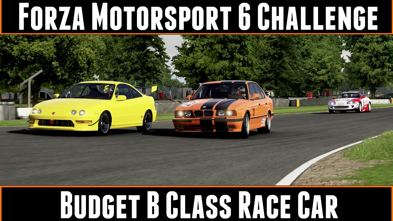 Forza Motorsport 6 Challenge Budget B Class Race Car