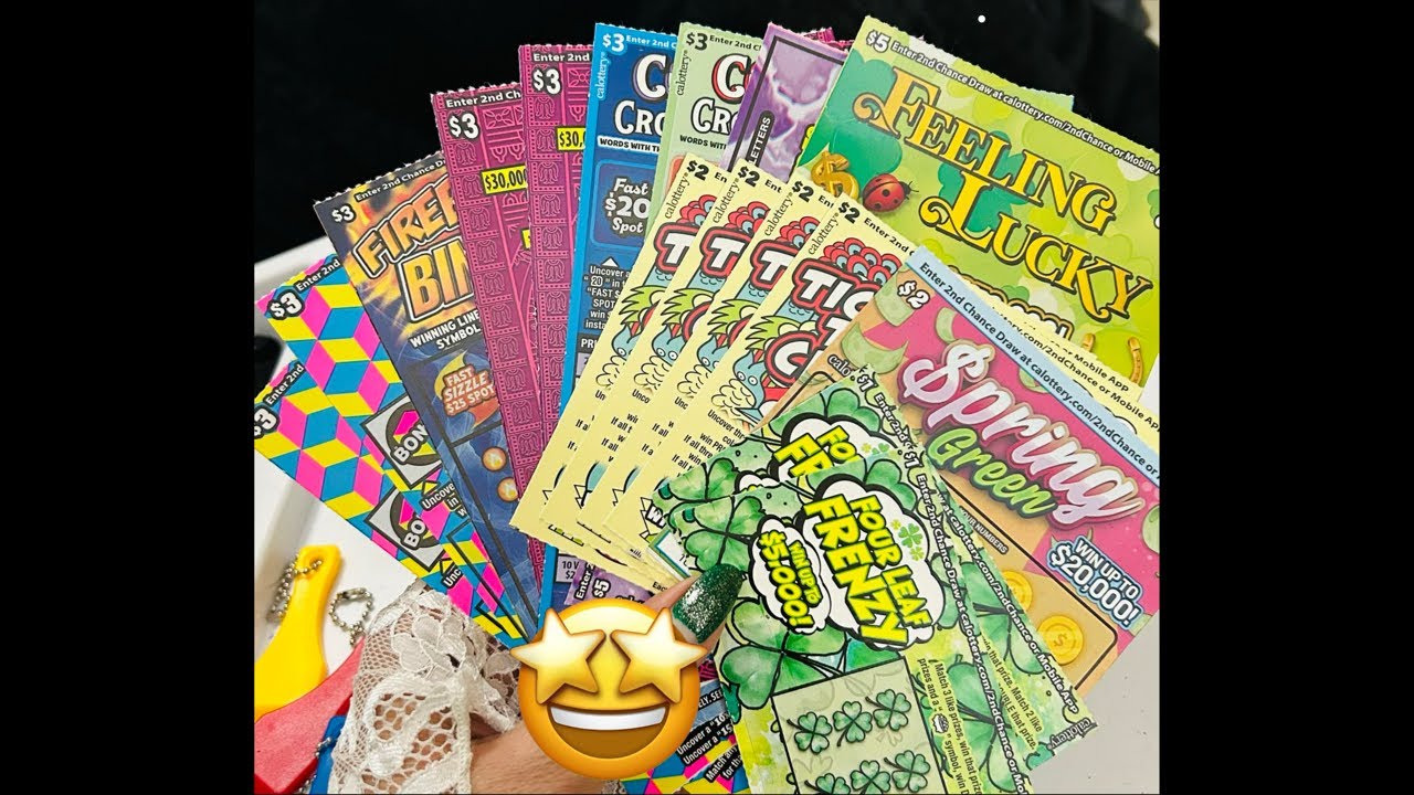 Scratchy Scratchy Feeling Lucky 🍀 lottery X16 tickets