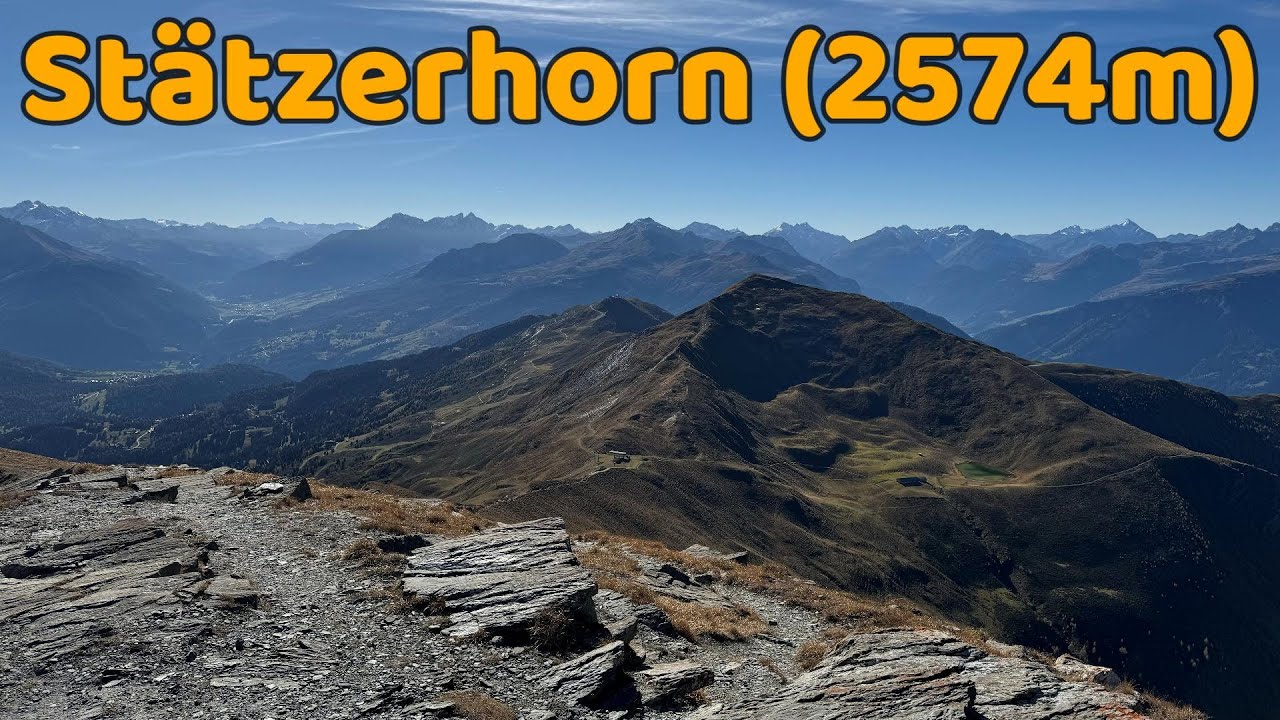 Bergtour: 31.10.2024 Stätzerhorn (2574m)