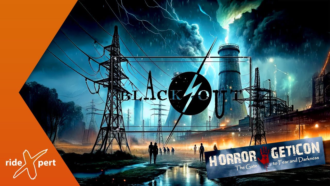 BLACKOUT +  ZOMBIETRAIN | HORRORGETICON 2025 Alsdorf | Walkthrough by RideXpert in 4K