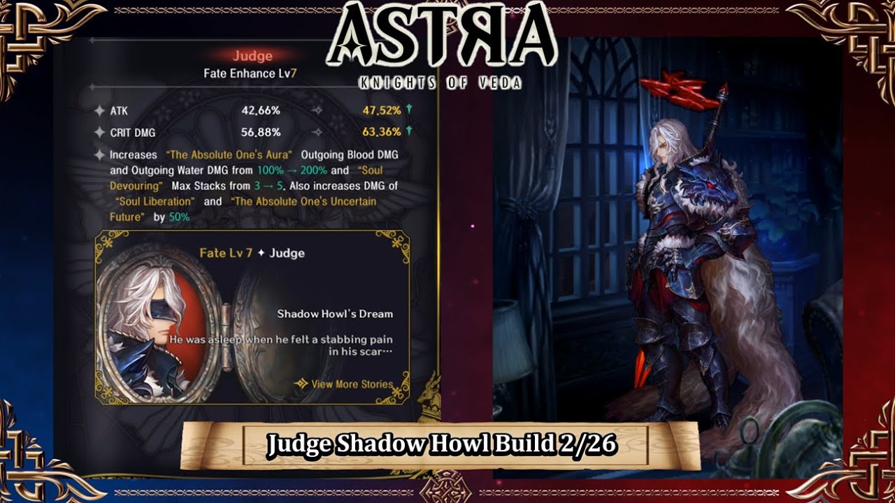 ASTRA: Knights of Veda - Judge Shadow Howl - Build 2/26