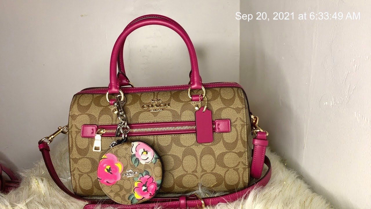 What’s in my Coach Rowan Satchel