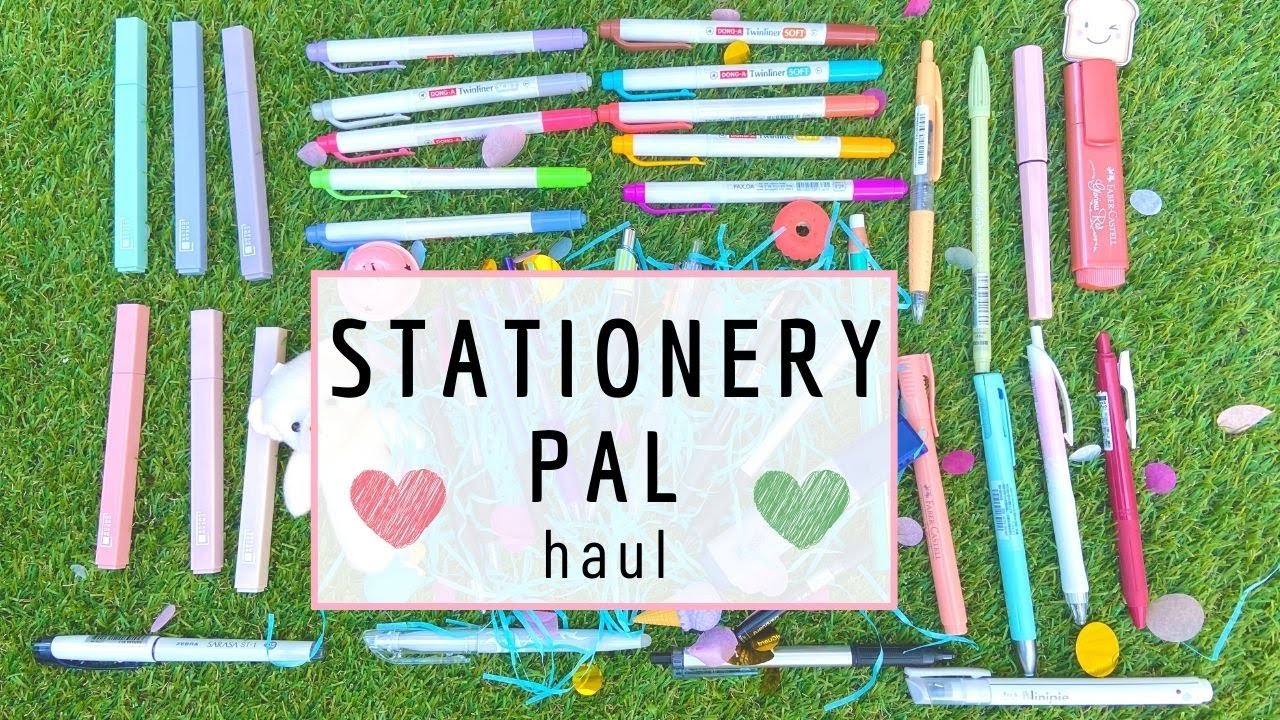 💚 HUGE STATIONERY PAL HAUL | 2022 | aesthetic | online stationery haul | stationery addict | StudyWi