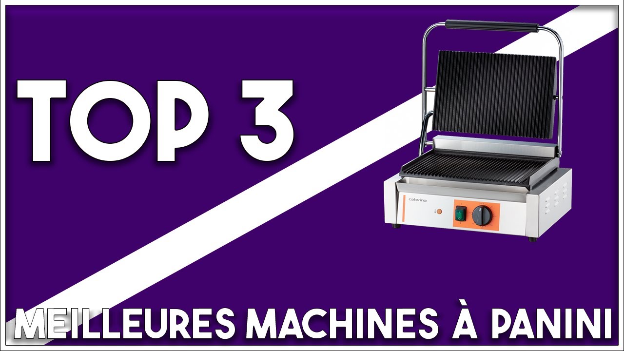 TOP 3 des MEILLEURES MACHINES A PANINI POUR 2023 - Lequel Choisir ?
