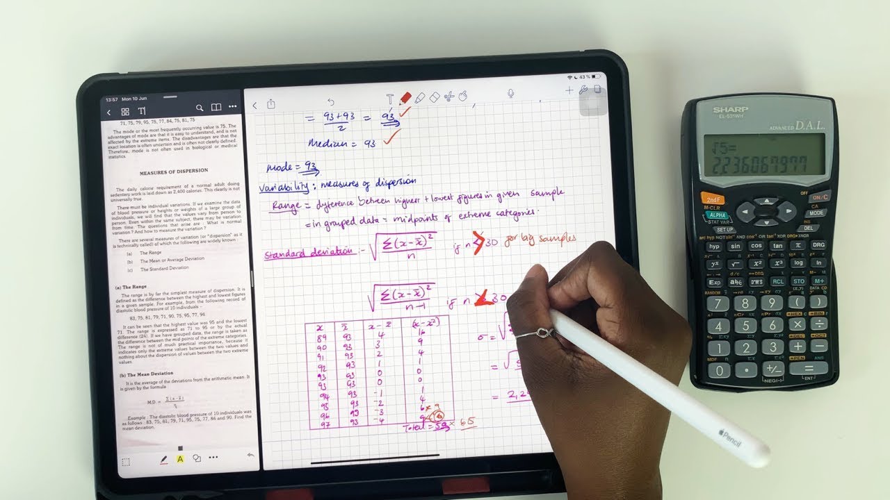 STUDY WITH ME on my IPAD PRO #11