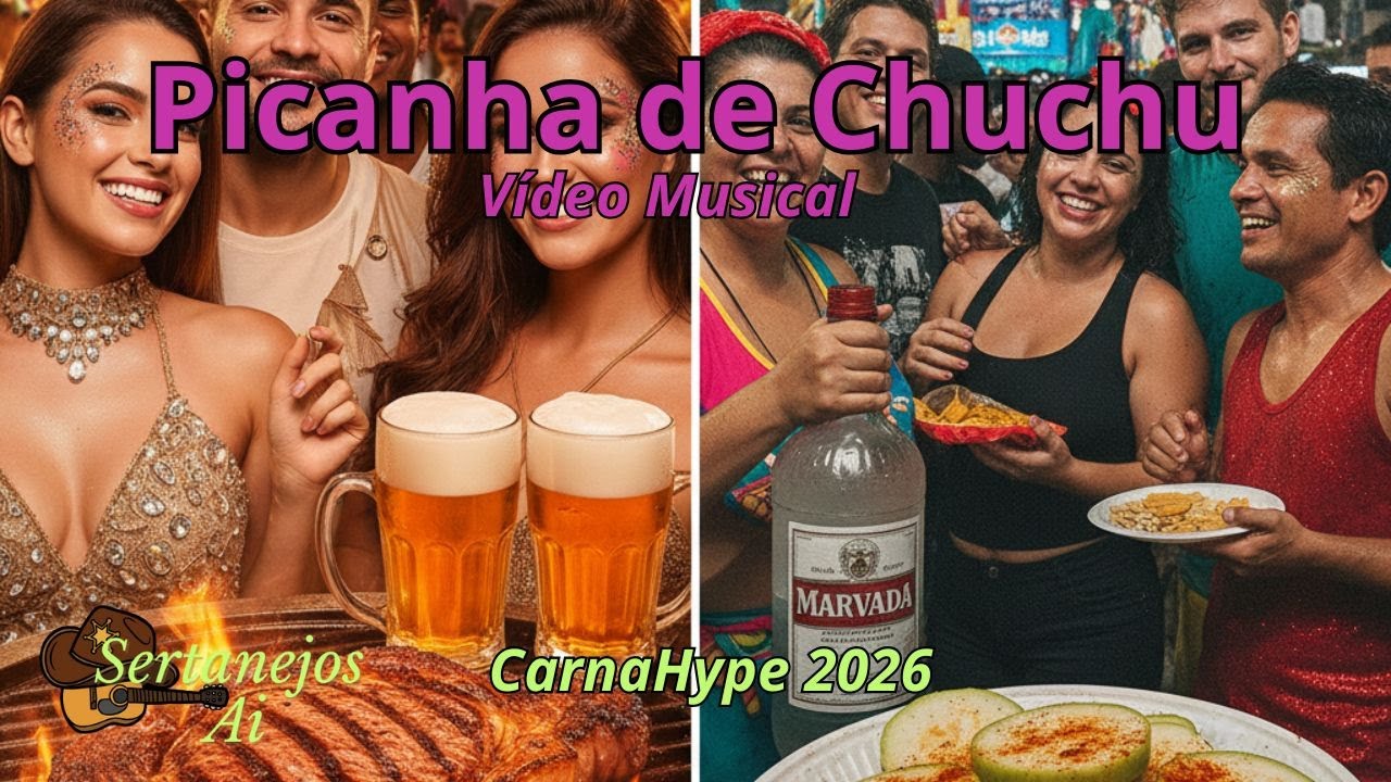 Picanha de Chuchu | Vídeo Musical | CarnaHype 2026 | @sertanejosai