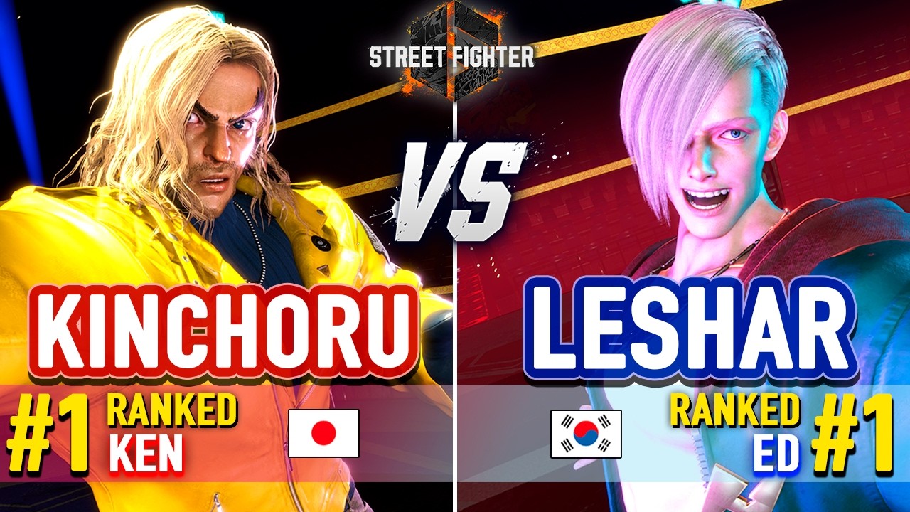SF6 🔥 Kinchoru (#1 Ranked Ken) vs LeShar (#1 Ranked Ed) & Key (Bison) 🔥 SF6 High Level Gameplay