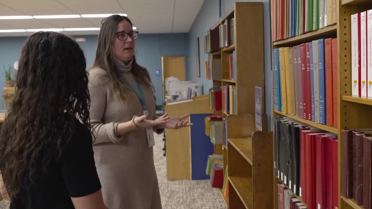 A collection of local history; Omaha Public Library's Genealogy room