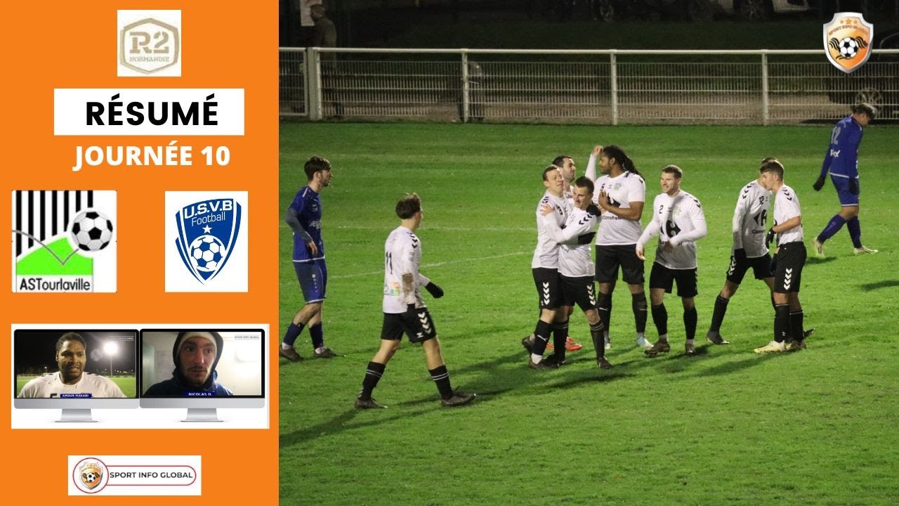 RÉSUMÉ RÉGIONAL 2 : AS TOURLAVILLE  -   US VILLERS BOCAGE (2-1)