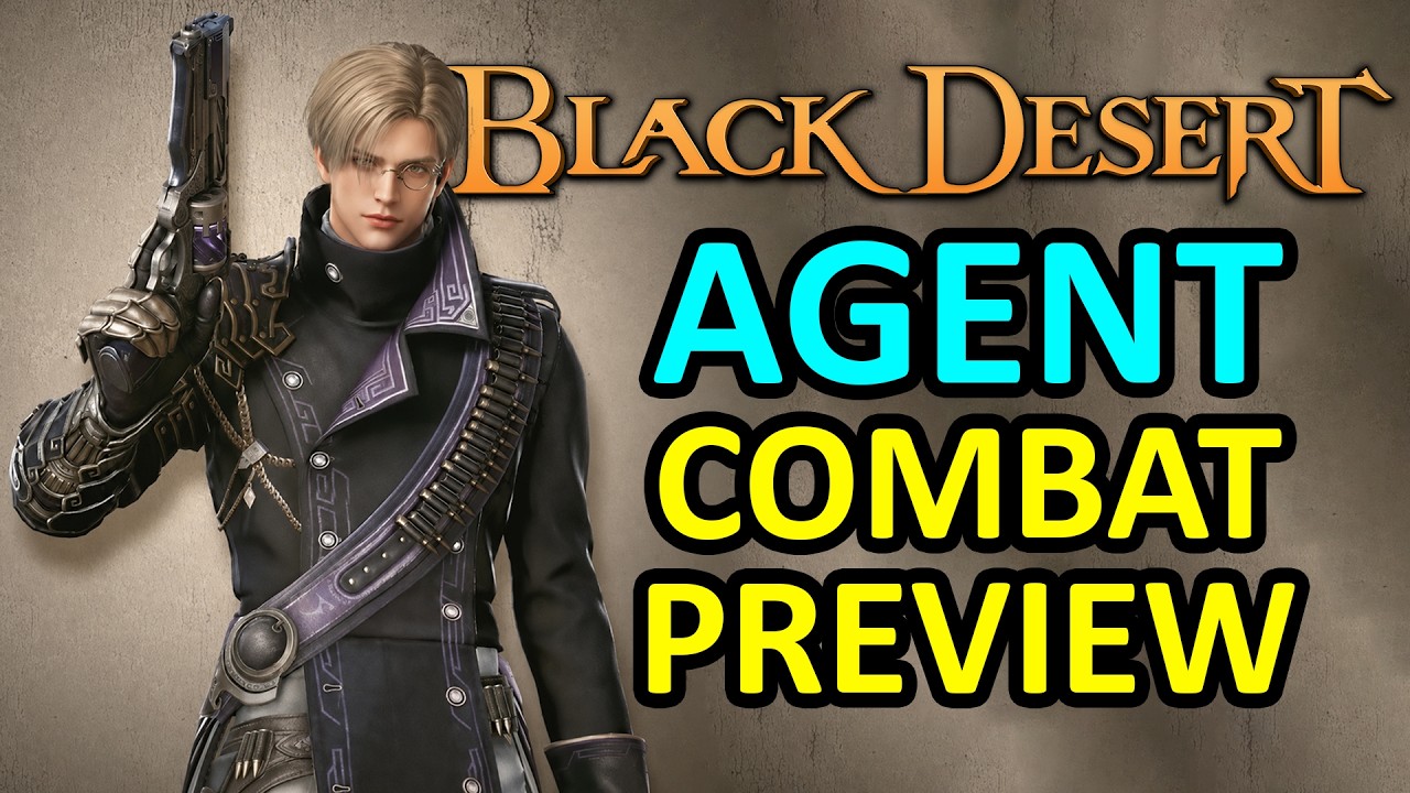 NEW CLASS AGENT COMBAT PREVIEW (BLACK DESERT ONLINE) BDO