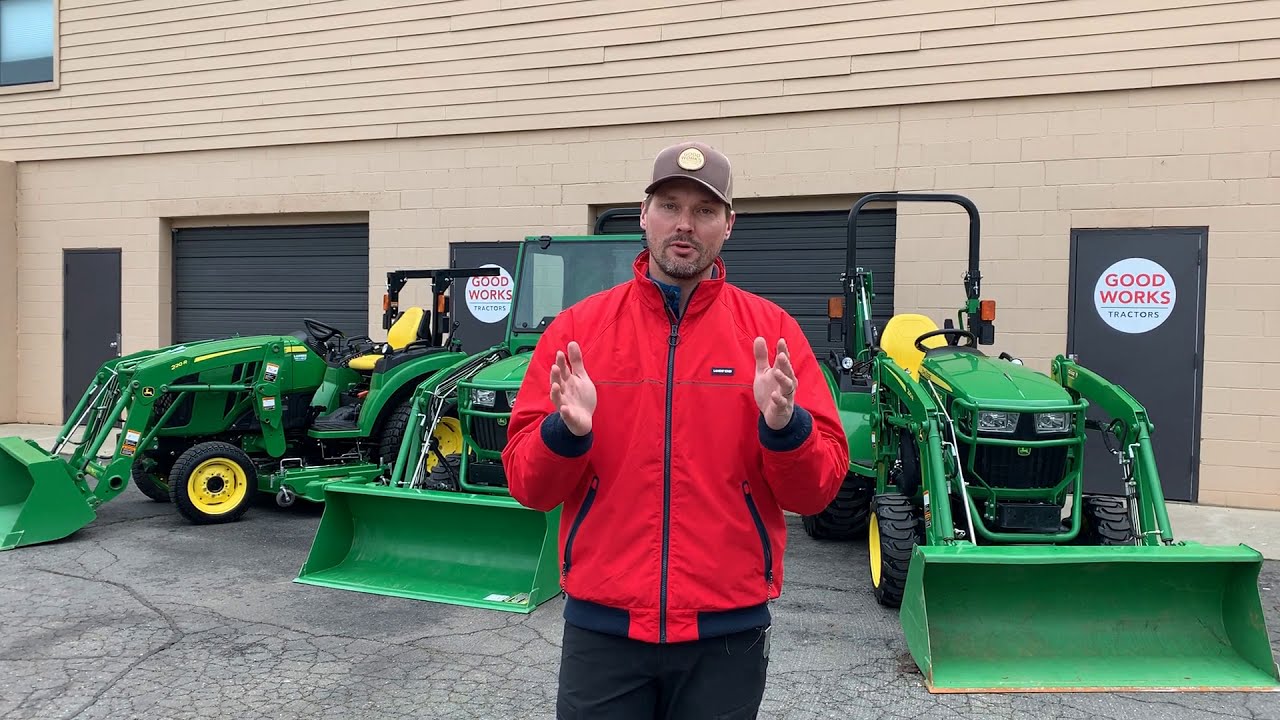 JOHN DEERE 2032R CAB BACKHOE MOWER & LOADER! 👨&zwj;🌾🚜👩&zwj;🌾