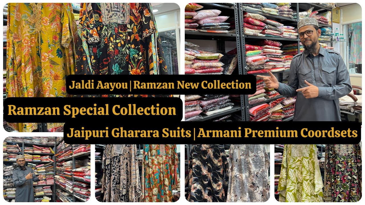 Ramzan Special Collection |Offer Aagaya Jaldi Aaye| Jaipuri Gharara Suits | Armani Premium Coordsets