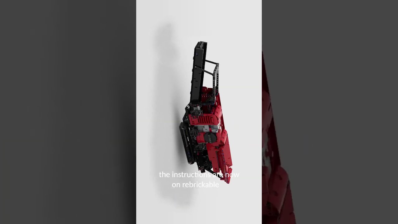 The Most Powerful Lego Technic Rock Crusher MOC Ever Built!