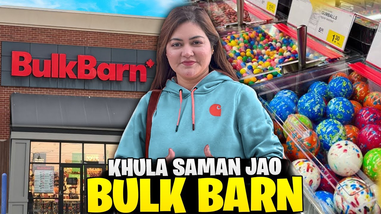 Bulk Barn Canada 🇨🇦 | Дези: закуски, сухофрукты и сладости | Канадские видеоблоги