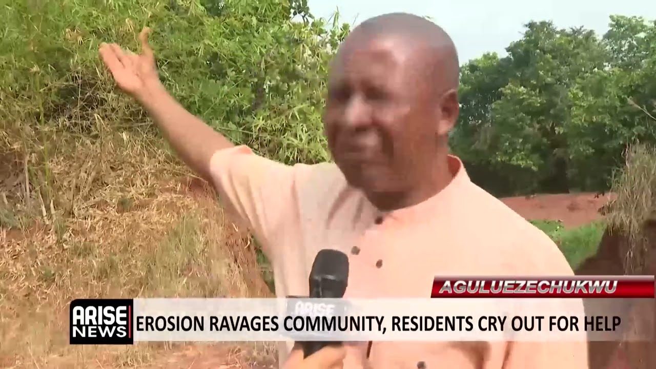 EROSION RAVEGES COMMUNITY, RESIDENTS CRY OUT FOR HELP