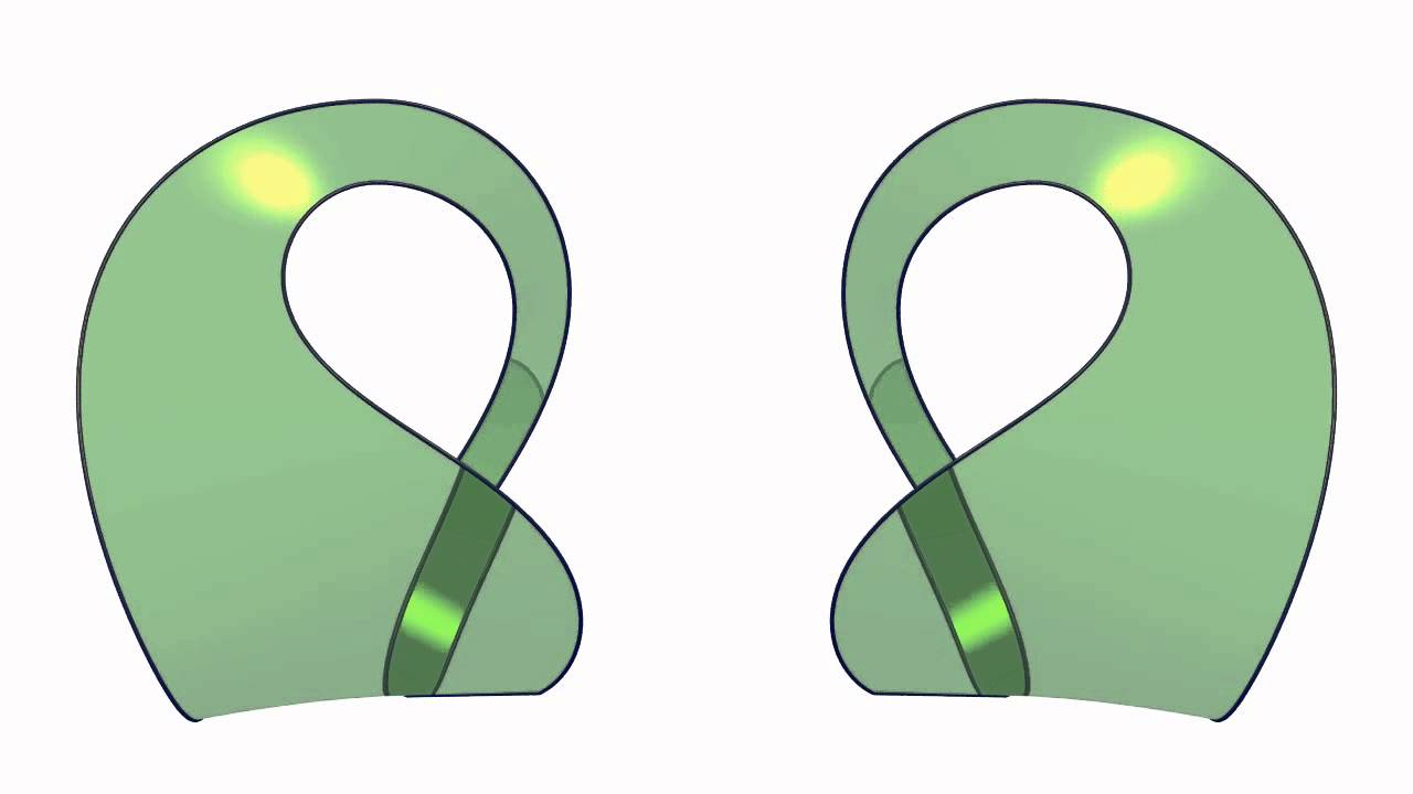 Two Moebius bands make a Klein bottle
