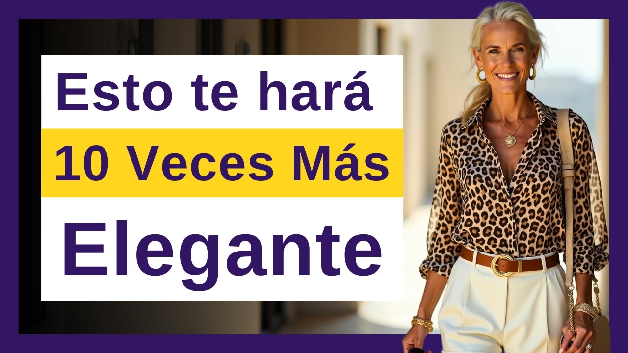 7 cambios SIMPLES de ropa que hacen que las MUJERES 50+ luzcan RICAS y ELEGANTES