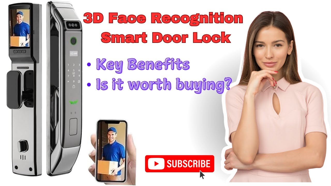 Premium Smart Door Locks | 3D Face Recognition Door Lock | worth buying? #SmartLock #HomeSecurity