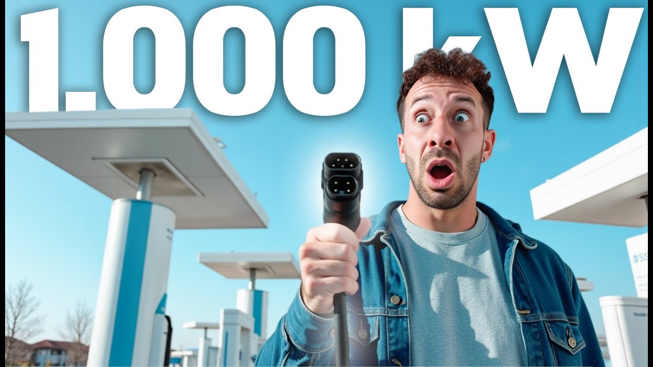 VI el CARGADOR del FUTURO ⚡️ 400 km en 5 MIN 🔋 1.000 kW con SOLO UN CABLE | IAA Mobility 2025