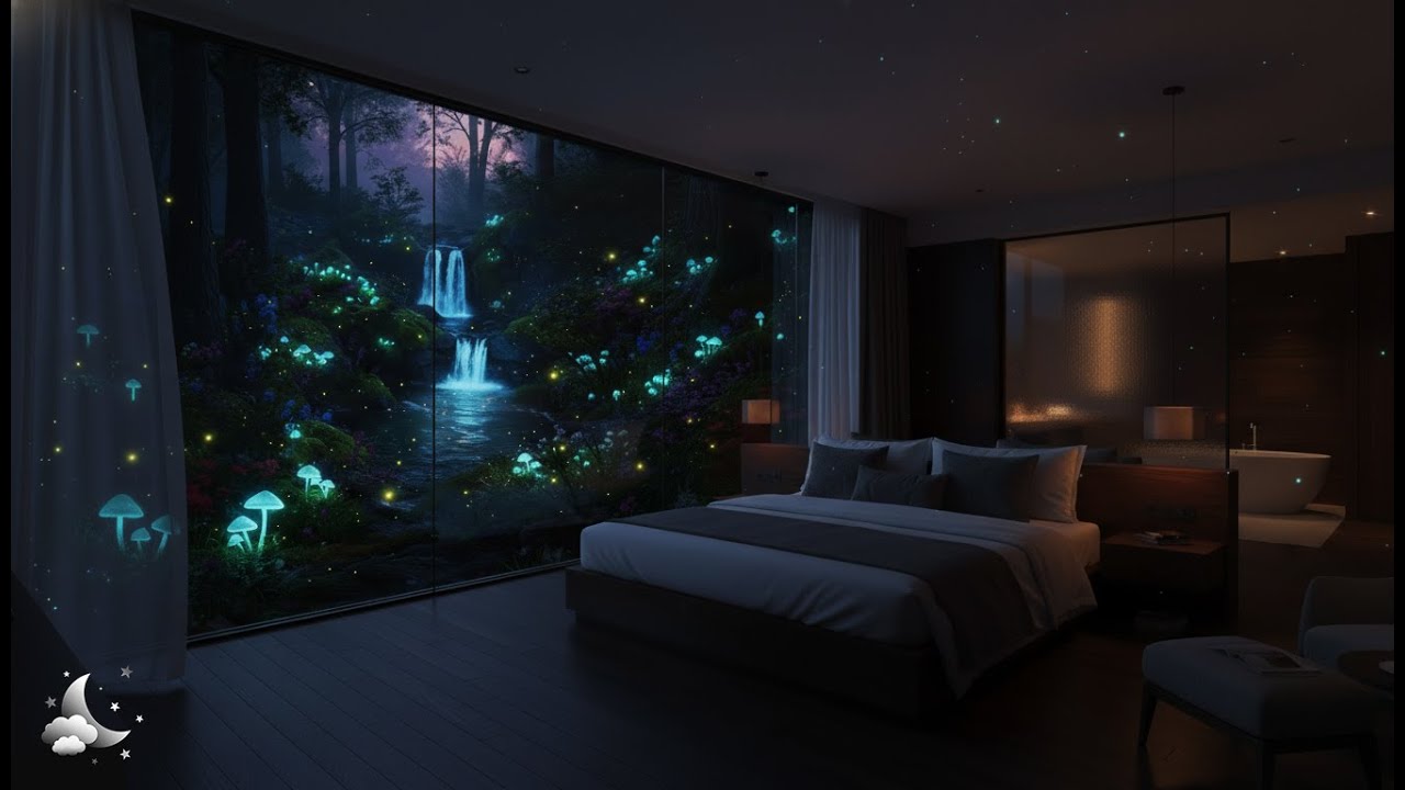 Fall Asleep Instantly • Release Stress & Clear Negative Energy | Peaceful  Dreamscape