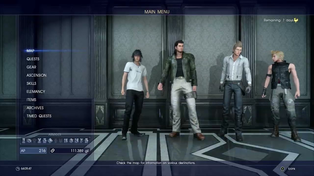 Final Fantasy XV - Part 41 -  Side Quests, Timed Quest: Cactuars, Level 63