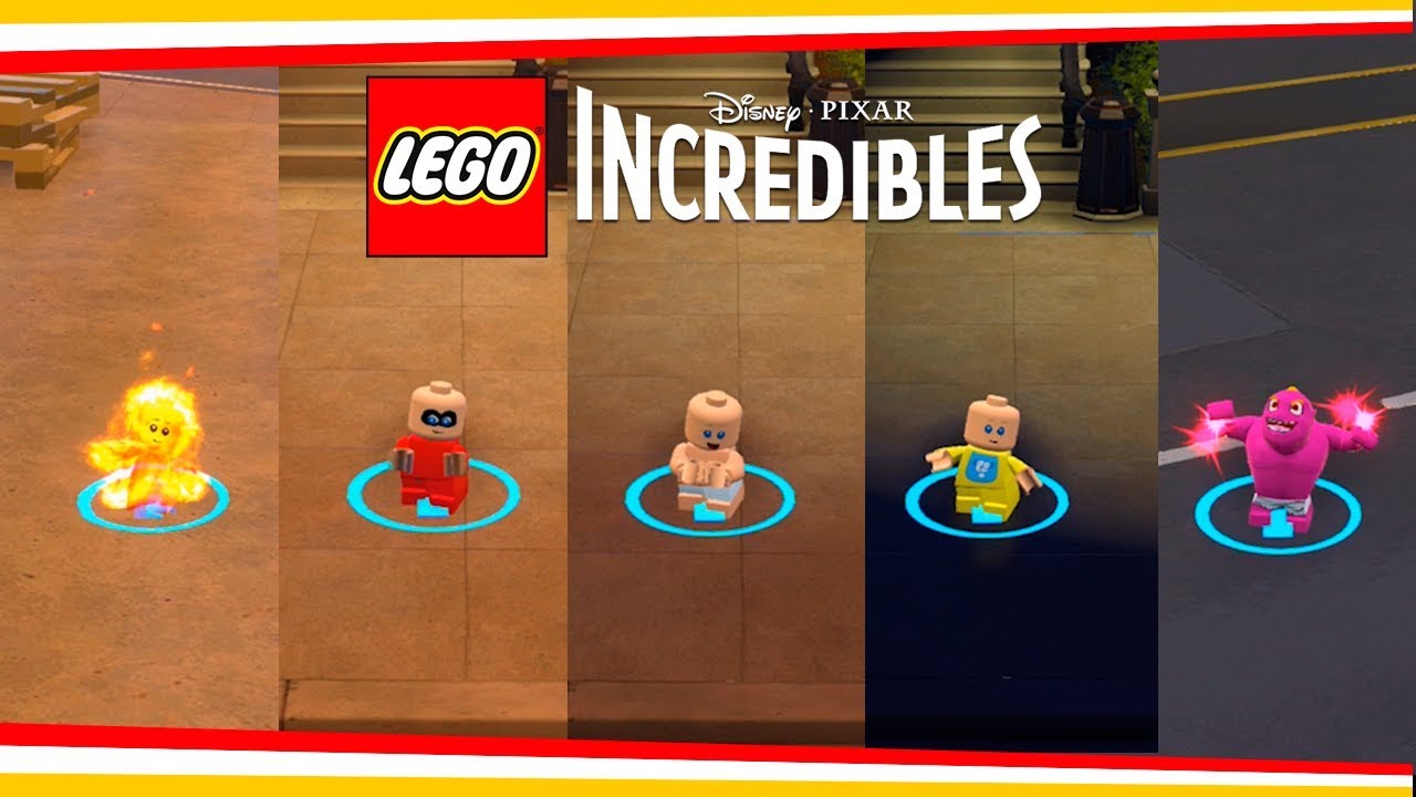 LEGO Os Incríveis - TODOS OS PODERES DO ZEZE PERA (DUBLADO)