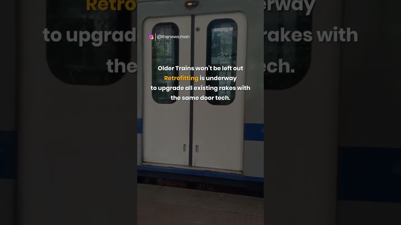 #Shorts | Major Safety Upgrade for Mumbai Locals!