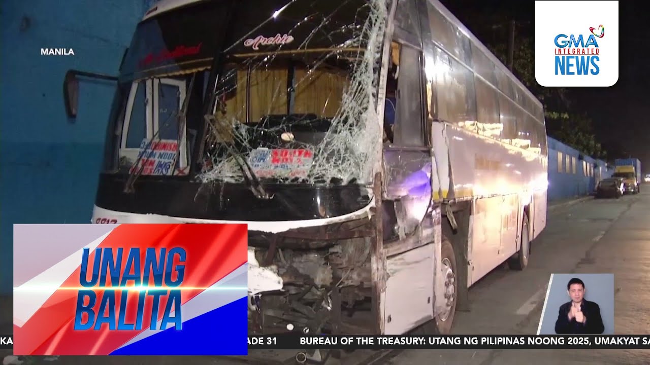 9, sugatan sa pag-araro ng bus sa hindi bababa sa 8 sasakyan | Unang Balita