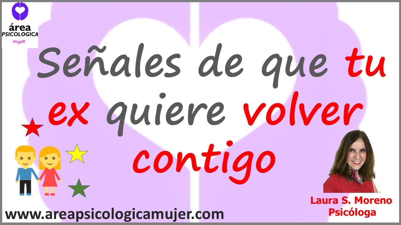 Señales de que mi ex quiere volver conmigo
