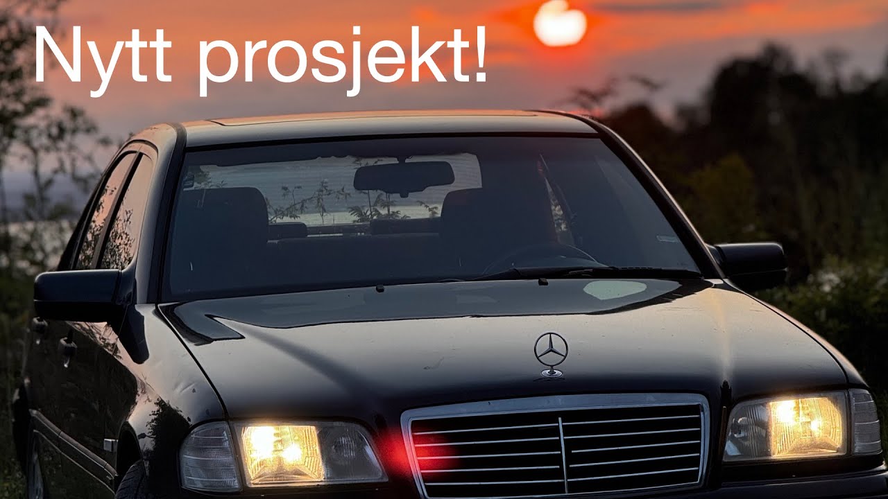 Nytt reperasjonsobjekt i samlingen - Mercedes W202 C180 1997