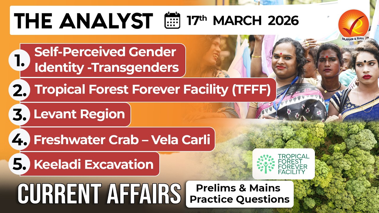 Current Affairs Today 17 March 2026 I UPSC Daily Current Affairs I The Hindu Analysis I The Analyst