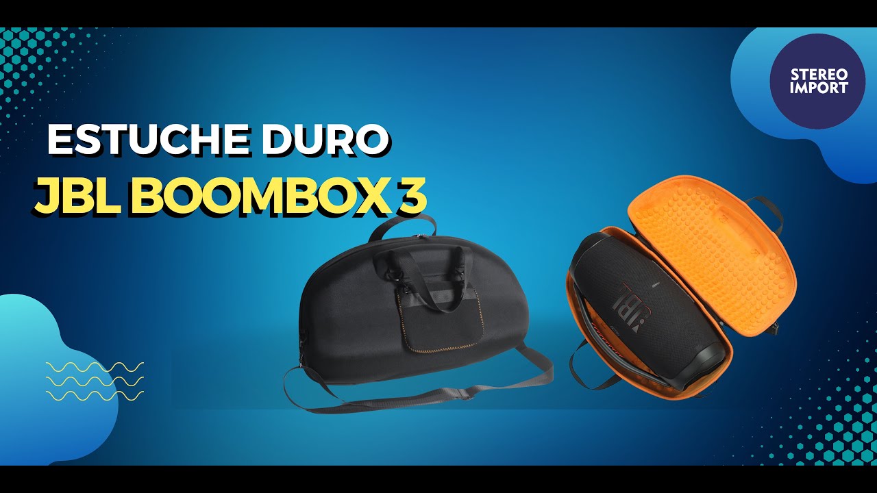 Estuche case rígido para JBL Boombox 3 (Case bag for speaker JBL boombox) #jblspeaker #estuchejbl