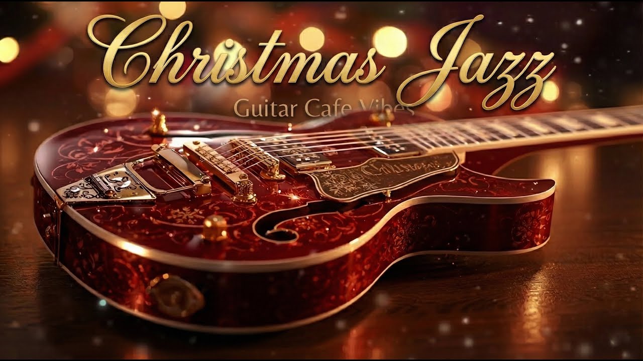 🎄 Smooth Jazz Christmas Carols 🎄 Relaxing Guitar Music for Cafe, Study & Work