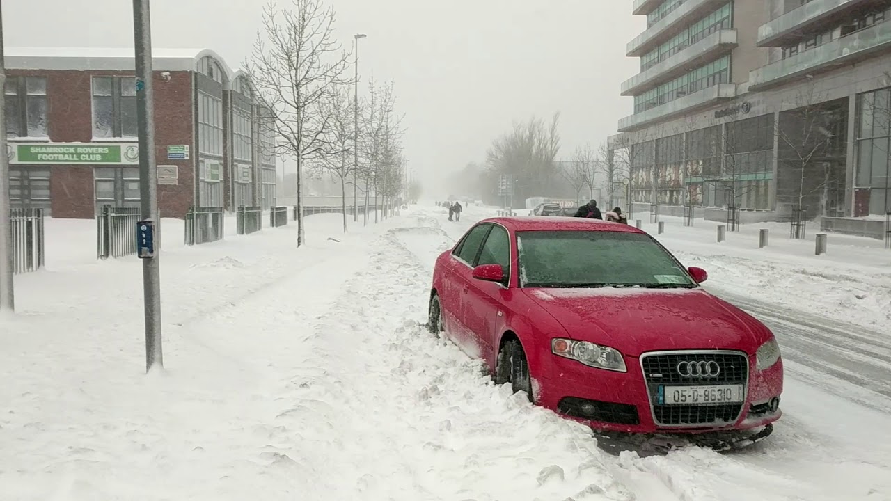 Storm Emma (The Beast from the East), 2018 - Tallaght, Dublin, Ireland