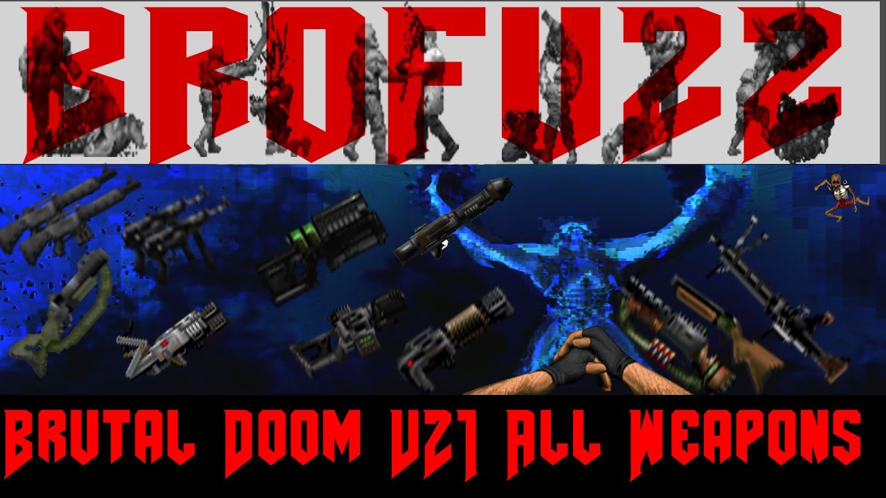 Brutal Doom v21 Beta | All Weapons Test