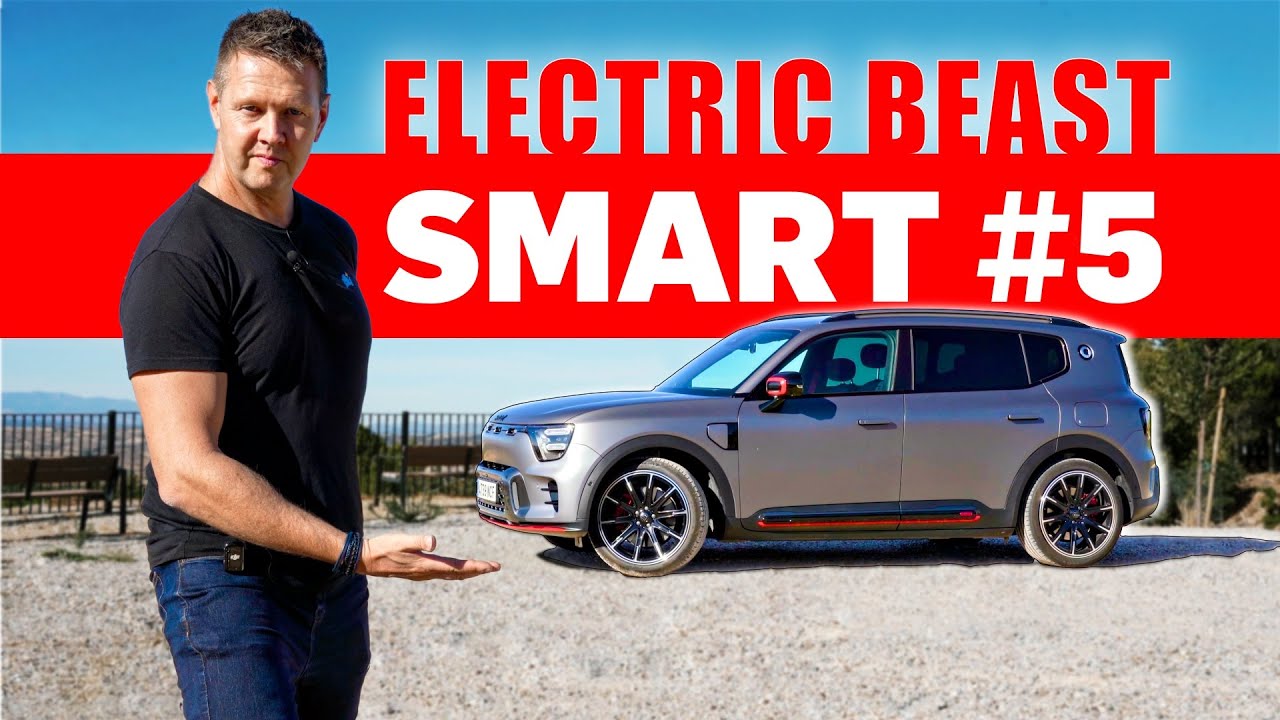 Самый неожиданный электрический внедорожник года — Smart #5 Brabus