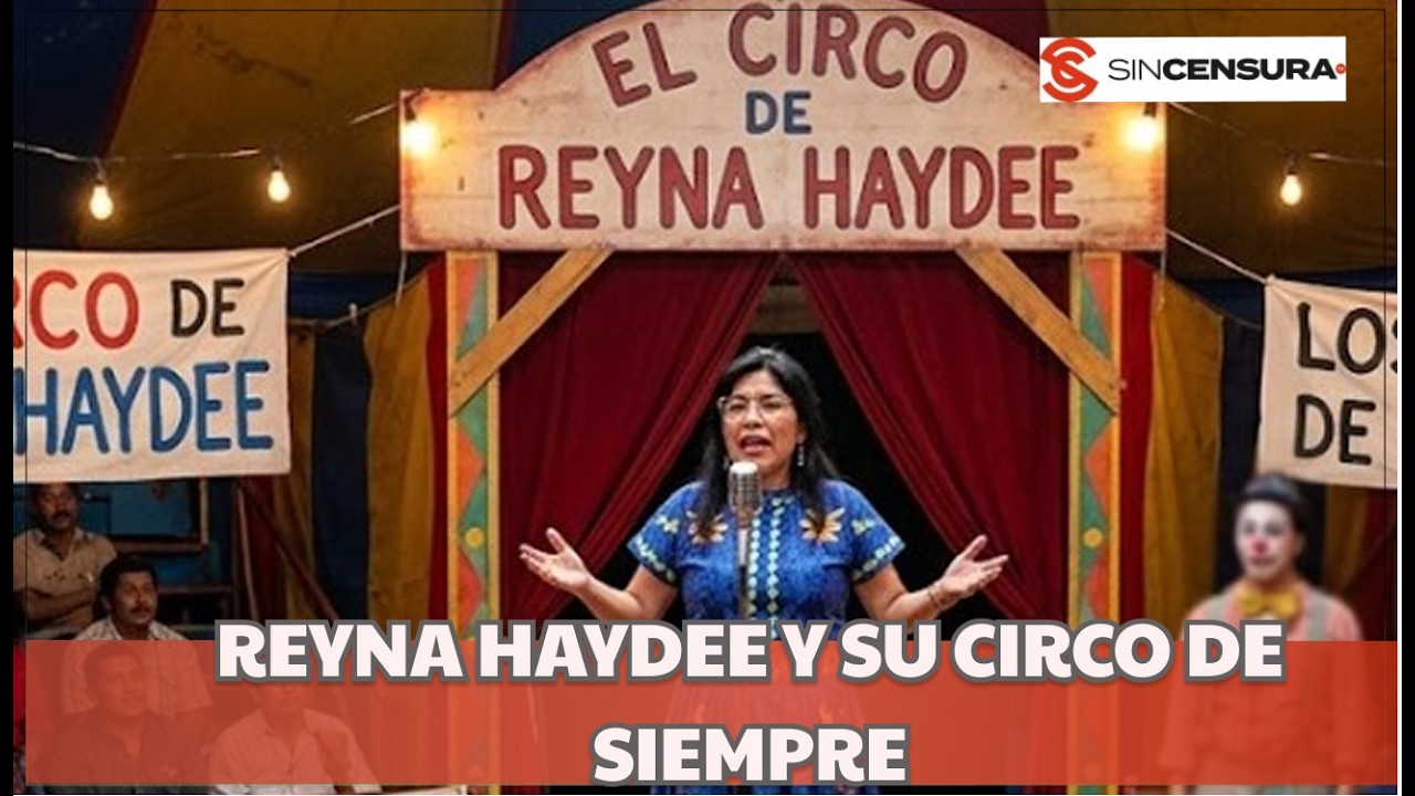 PRESIDENTA, NO me va a DEJAR que se me VAYA VIVO HARFUCH: REYNA HAYDEE
