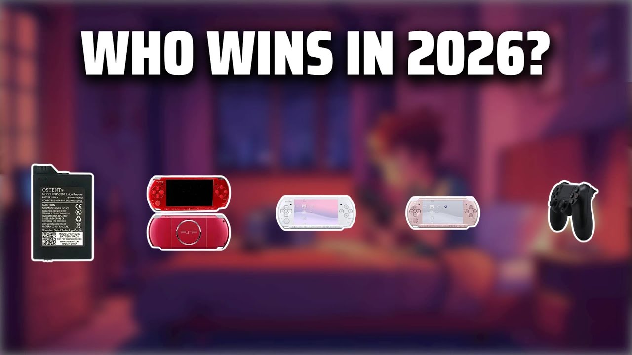 The Top 5 Best PSP Consoles in 2026 - Must Watch Before Buying!
